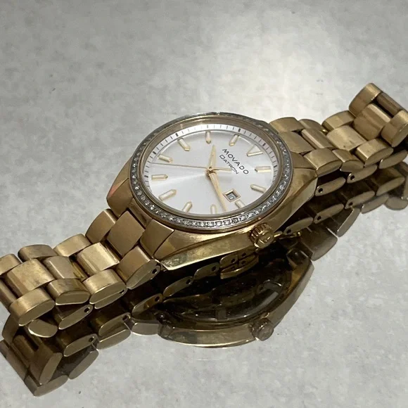 Movado datron diamond watch - Picture 4 of 9